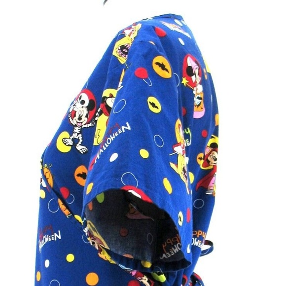 Disney Halloween - Scrubs Top - Size L - Mickey - Picture 3 of 5